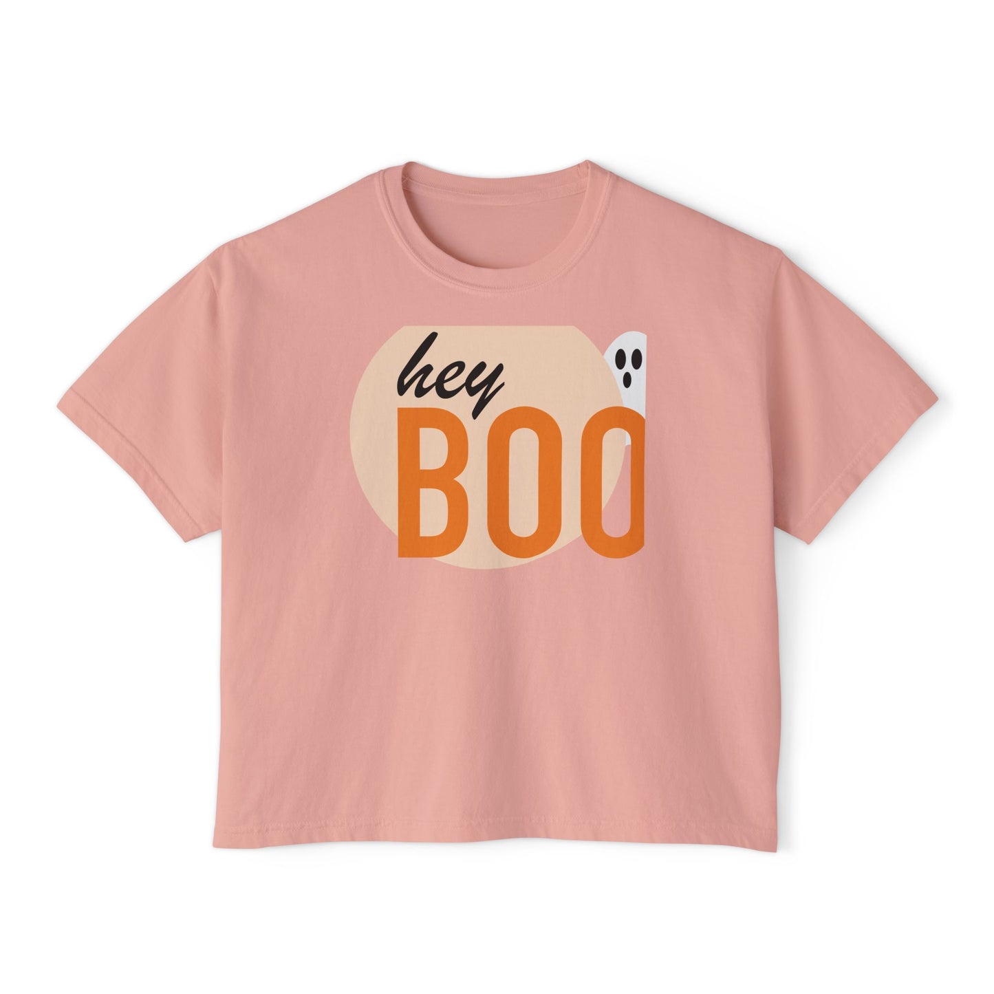 HeyBoo Camiseta cuadrada para mujer