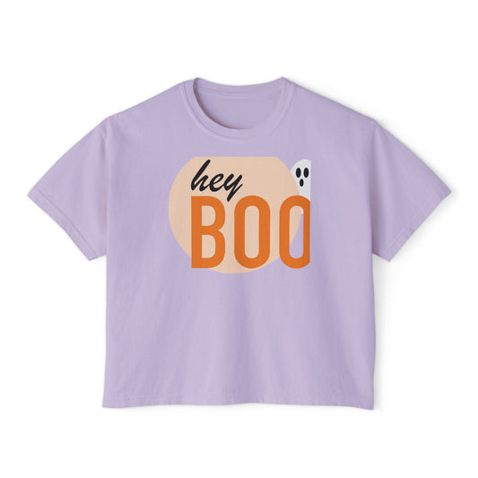 HeyBoo Camiseta cuadrada para mujer