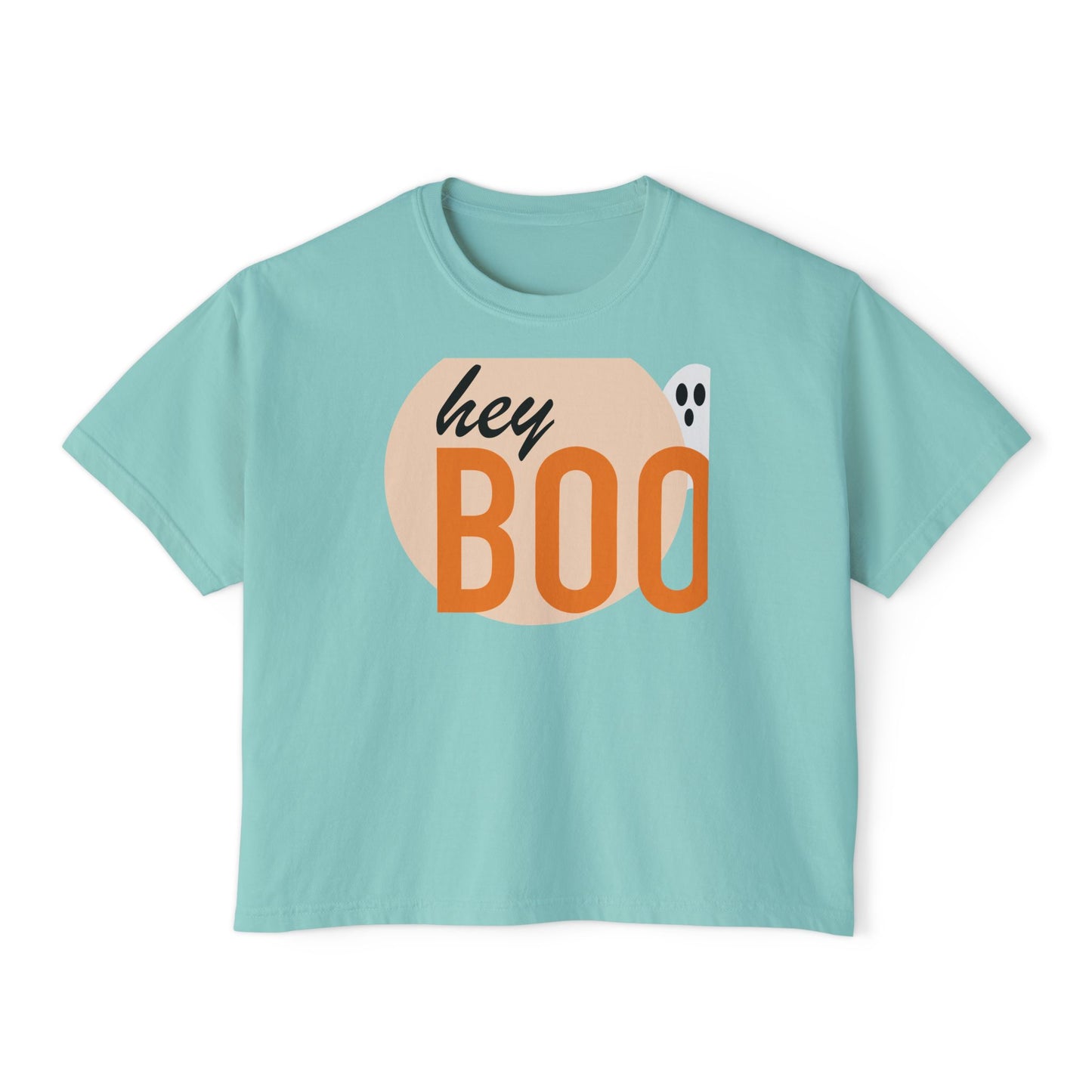 HeyBoo Camiseta cuadrada para mujer