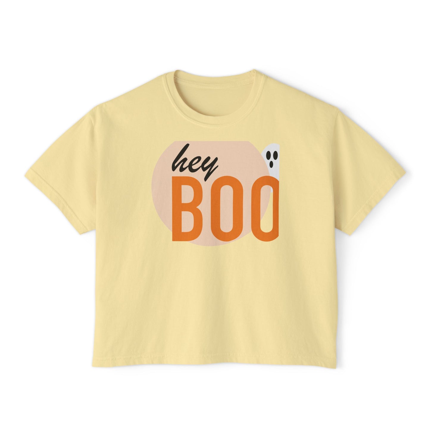 HeyBoo Camiseta cuadrada para mujer