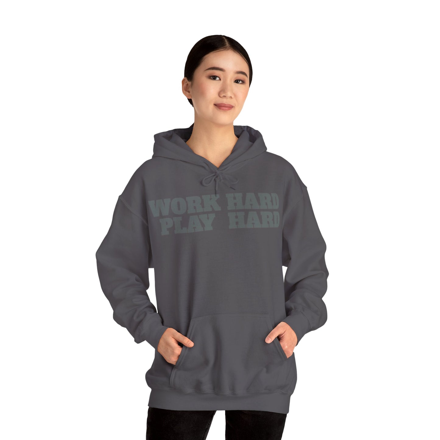 front gym rat Hooded Sweatshirt