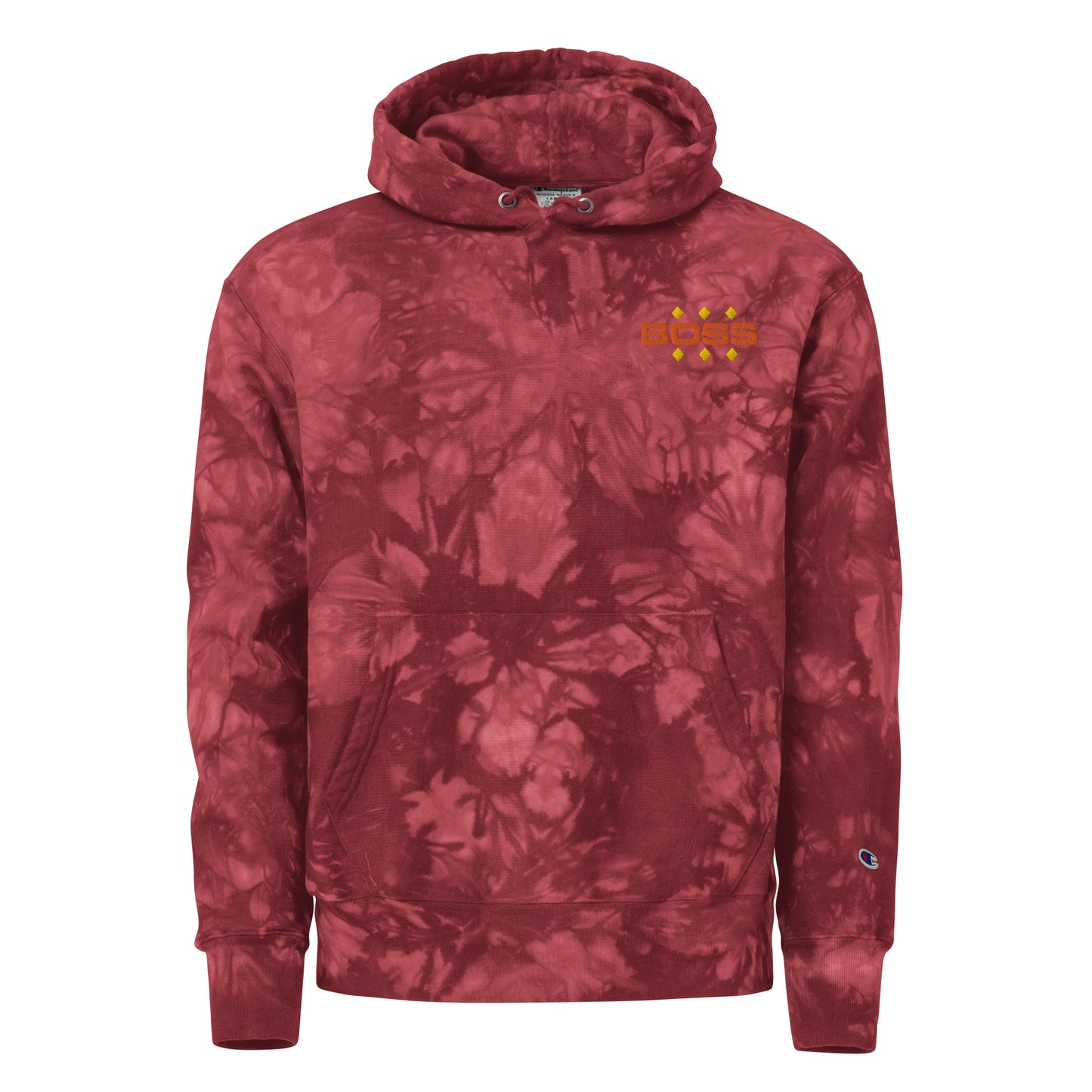 Sudadera con capucha Champion con efecto tie-dye