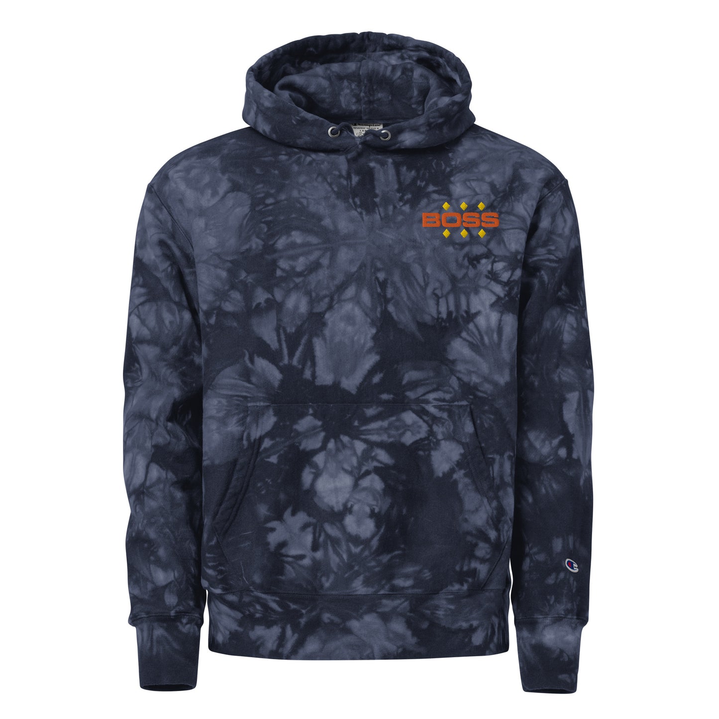 Sudadera con capucha Champion con efecto tie-dye