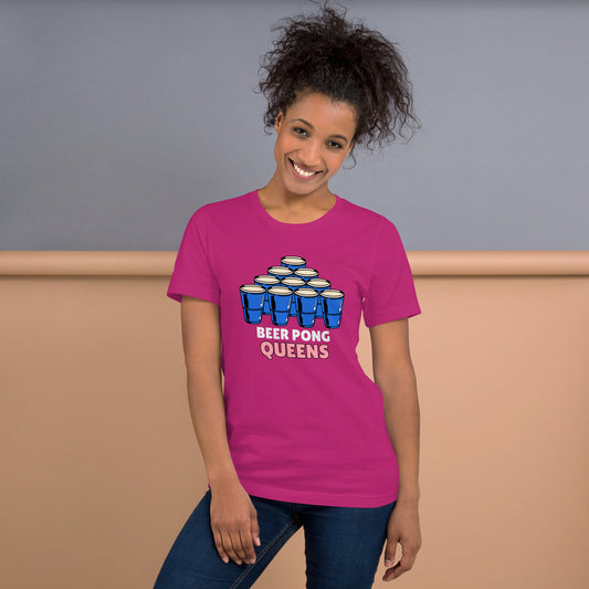 beerpong queens t-shirt